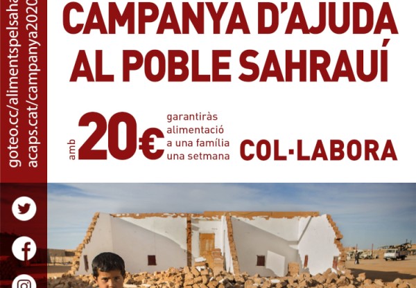 Alimentación para los campamentos de refugiados saharauis's header image